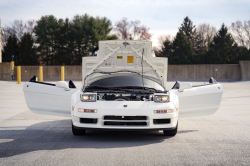 1992 Acura NSX in Grand Prix White over Black