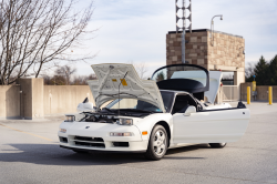 1992 Acura NSX in Grand Prix White over Black