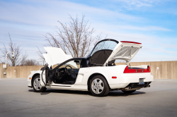 1992 Acura NSX in Grand Prix White over Black