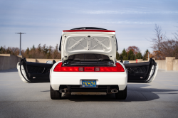 1992 Acura NSX in Grand Prix White over Black