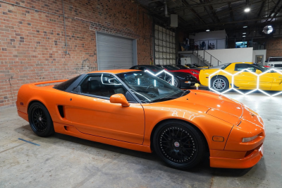 1991 Acura NSX in Other over Black