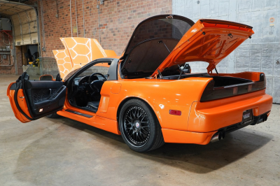 1991 Acura NSX in Other over Black