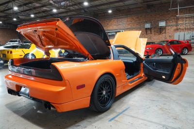 1991 Acura NSX in Other over Black
