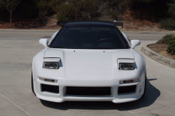 1992 Acura NSX in Grand Prix White over Black