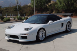 1992 Acura NSX in Grand Prix White over Black