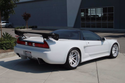 1992 Acura NSX in Grand Prix White over Black