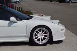 1992 Acura NSX in Grand Prix White over Black