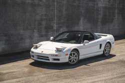 1992 Acura NSX in Grand Prix White over Black