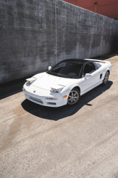 1992 Acura NSX in Grand Prix White over Black