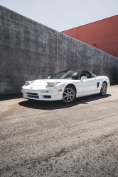 1992 Acura NSX in Grand Prix White over Black