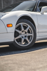 1992 Acura NSX in Grand Prix White over Black