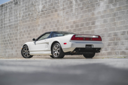 1992 Acura NSX in Grand Prix White over Black