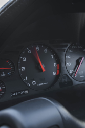 1992 Acura NSX in Grand Prix White over Black