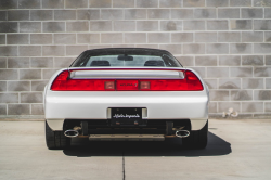 1992 Acura NSX in Grand Prix White over Black