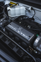 1992 Acura NSX in Grand Prix White over Black