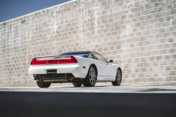 1992 Acura NSX in Grand Prix White over Black