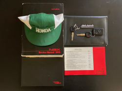 1992 Acura NSX in Grand Prix White over Black