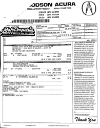 1992 Acura NSX in Grand Prix White over Black