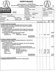 1992 Acura NSX in Grand Prix White over Black