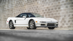 1992 Acura NSX in Grand Prix White over Black