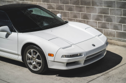 1992 Acura NSX in Grand Prix White over Black