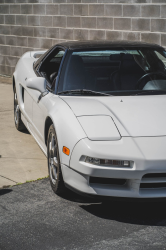 1992 Acura NSX in Grand Prix White over Black