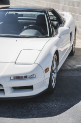 1992 Acura NSX in Grand Prix White over Black