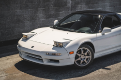 1992 Acura NSX in Grand Prix White over Black