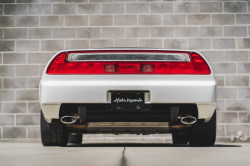 1992 Acura NSX in Grand Prix White over Black