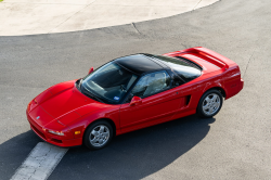 1991 Acura NSX in Formula Red over Ivory