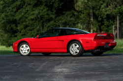 1991 Acura NSX in Formula Red over Ivory