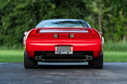1991 Acura NSX in Formula Red over Ivory