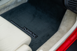 1991 Acura NSX in Formula Red over Ivory