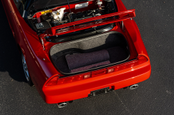 1991 Acura NSX in Formula Red over Ivory