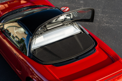 1991 Acura NSX in Formula Red over Ivory
