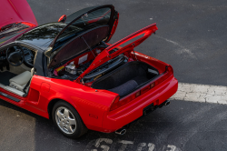 1991 Acura NSX in Formula Red over Ivory