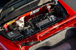 1991 Acura NSX in Formula Red over Ivory
