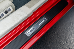 1991 Acura NSX in Formula Red over Ivory
