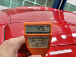 1991 Acura NSX in Formula Red over Ivory