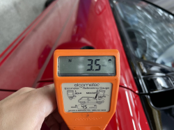 1991 Acura NSX in Formula Red over Ivory