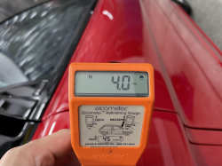 1991 Acura NSX in Formula Red over Ivory