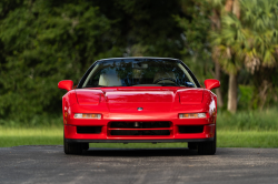 1991 Acura NSX in Formula Red over Ivory