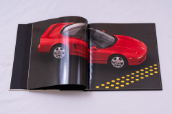 1991 Acura NSX in Formula Red over Ivory