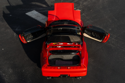 1991 Acura NSX in Formula Red over Ivory