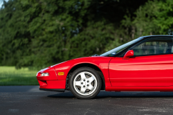 1991 Acura NSX in Formula Red over Ivory