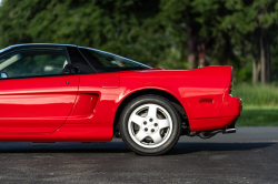 1991 Acura NSX in Formula Red over Ivory