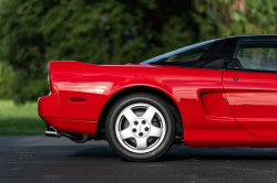 1991 Acura NSX in Formula Red over Ivory