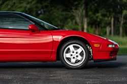 1991 Acura NSX in Formula Red over Ivory
