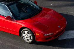 1991 Acura NSX in Formula Red over Ivory