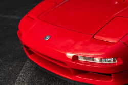 1991 Acura NSX in Formula Red over Ivory